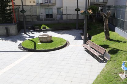 La plaça Sant Roc.