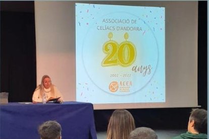 Acte de celebració dels 20 anys de l’entitat.