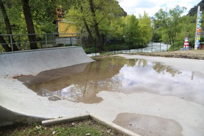 Una de les zones del parc del prat del Senzill que es millorarà