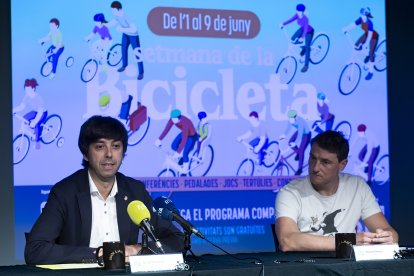 Presentació Setmana de la Bicicleta, maig 2024
Foto: Comú d'Andorra la Vella/Tony Lara