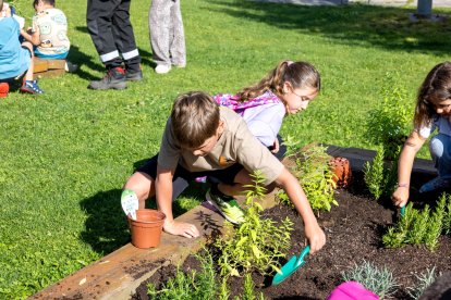 Taller de jardineria per als més petits.