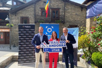 Presentació de la cursa ahir a Ordino.