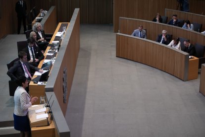 Carine Montaner aquest matí al Debat d'Orientació Política