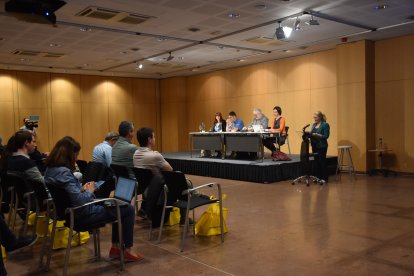 Un moment de la jornada que se celebra al Centre de congressos d'Andorra la Vella.