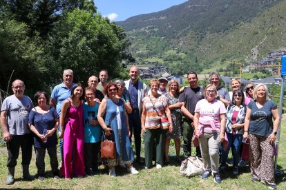 Inauguració dels horts socials d'Encamp