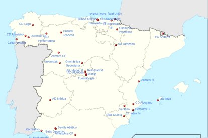 Equips de Primera RFEF a falta de les últimes eliminatòries d’ascens.