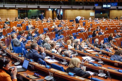 Una reunió del plenari del Consell d'Europa