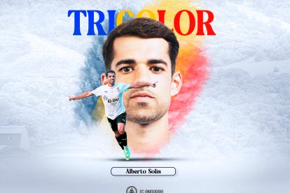 Alberto Solís, nou jugador de l'FC Andorra.