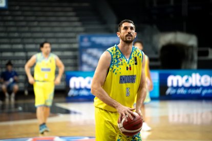 Toi Gabriel, en un moment del partit.