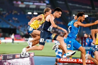 Carabaña, a la final dels 3.000 obstacles de l’Europeu de Roma.