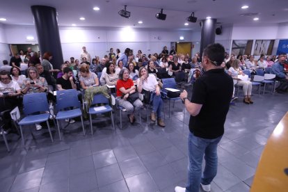 L’assemblea de personal del SAAS.