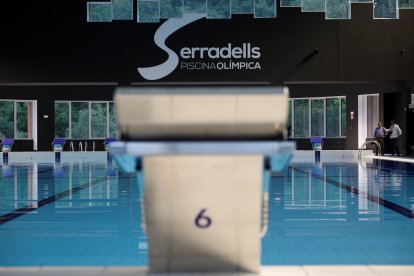 La piscina dels Serradells.