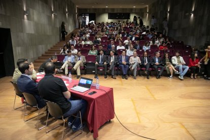 Presentació pública de l'estudi d'impacte de l'acord d'associació ahir a Aixovall