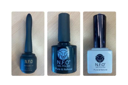 Esmalts de la marca N. F. O. retirats del mercat