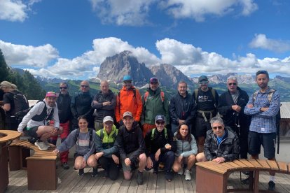 Visita del comú i el sector hoteler a la Val Gardena.