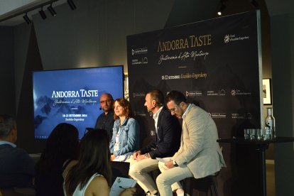 Presentació de l’Andorra Taste, ahir.