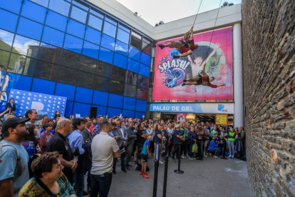 Inauguració del Palau de Gel, el passat 18 de juny.