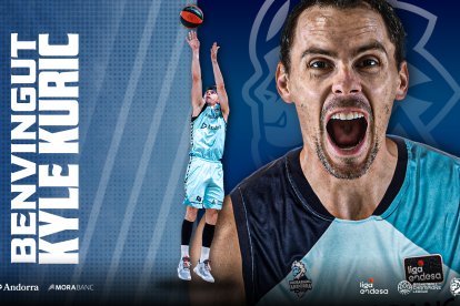 Kyle Kuric nou jugador del MoraBanc Andorra