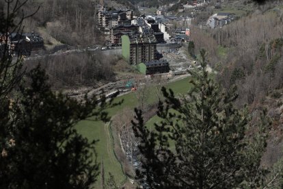 La zona on es construirà la segona fase de la desviació.