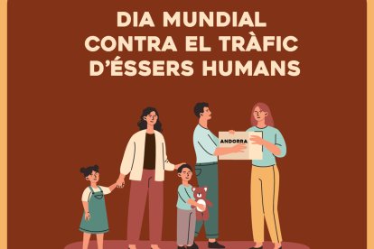 Una de les imatges per commemorar el Dia mundial contra el tràfic d’éssers humans.