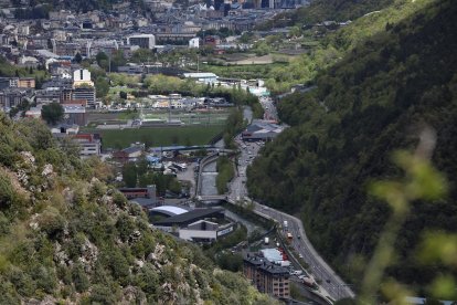 Vistes d'Andorra la Vella.