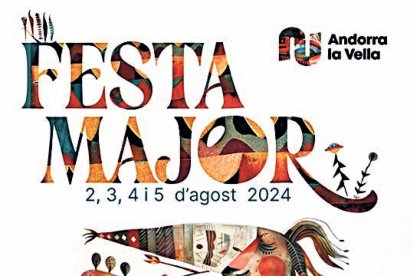 Cartell de la Festa Major d'Andorra la Vella