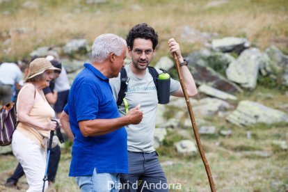 Cabanes parla amb Casal aquest migdia a la vall de Rialp