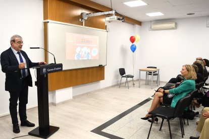 El ministre d’Educació en l’acte de celebració dels 25 anys del centre.