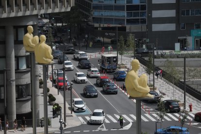 Retencions al centre d'Andorra la Vella