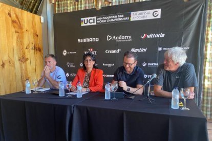 Presentació dels Mundials de BTT