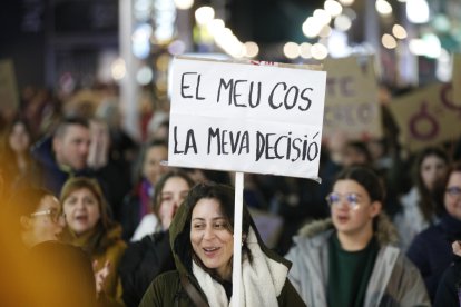 La manifestació del 8 de març de l’any passat.