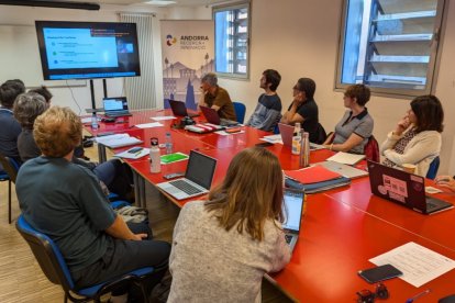 Reunió internacional del projecte a Andorra