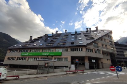 Vista general de l’edifici Ròdol, a Escaldes-Engordany