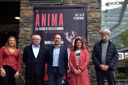 Presentació d'Ànima, el 22è Festival de Titelles d'Andorra