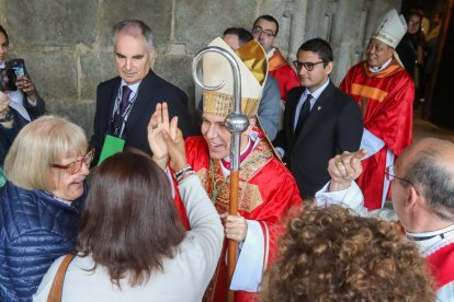 El nou bisbe coadjutor, Josep Lluís Serrano Pentinat