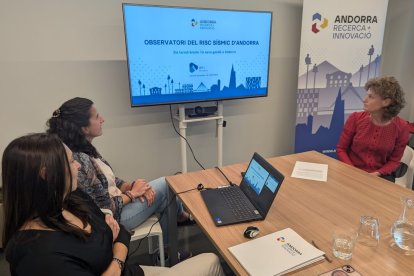 Presentació del projecte Observatori del Risc Sísmic d'Andorra