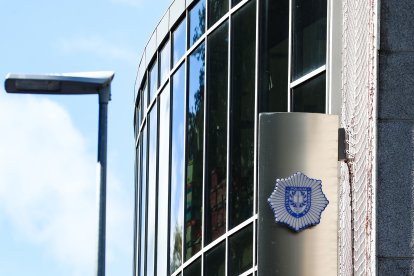 Façana del servei de Policia