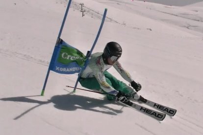 Bartumeu Gabriel, a Corralco durant un entrenament