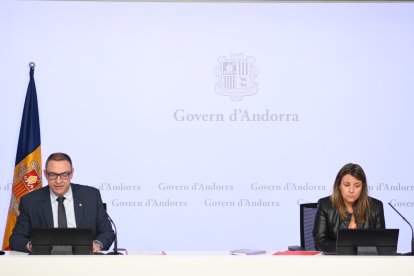 Josep Anton Bardina i Eugènia Duró han presentat les dades d'assetjament