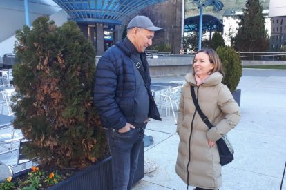 Josep Lluís Agudo i Marta Pujol.