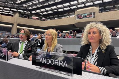 La delegació del Consell General a l'Assemblea de la UIP