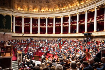 L’Assemblea Nacional francesa.