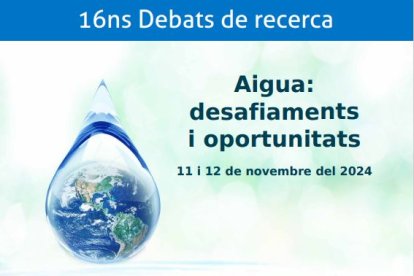 El fulletó promocional dels 16ns Debats de recerca.