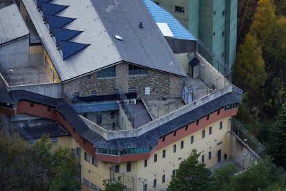 El centre penitenciari de la Comella, ahir.