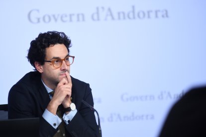 Guillem Casal, portaveu del Govern.