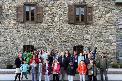 Els escolars visiten el Consell General