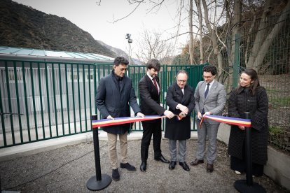 La inauguració del centre de protecció caní.