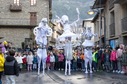 Inauguració de la fira de Nadal d'Ordino