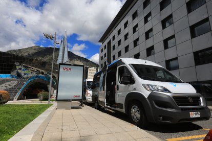 L’autobús comunal d’Escaldes.