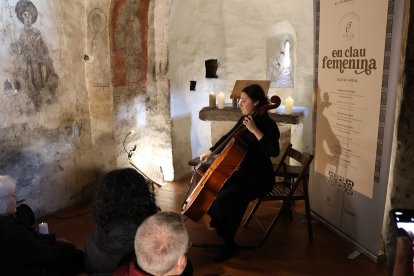 Paula González avui a Sant Serni de Nagol